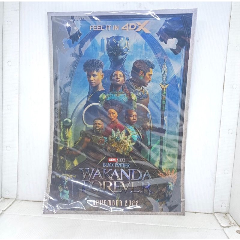 Jual Poster Official Black Panther - Merchandise CGV | Shopee Indonesia