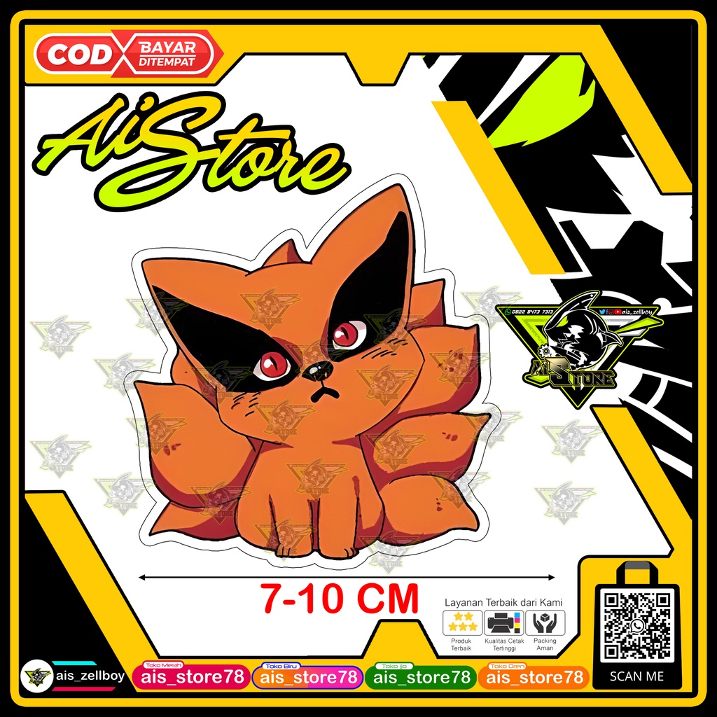 Jual Stiker Kyubi Chibi | Shopee Indonesia