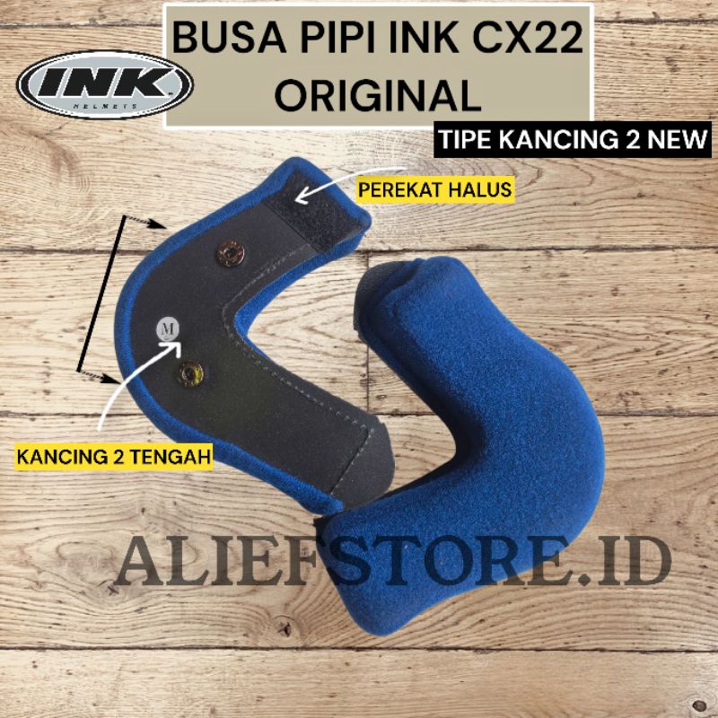 Jual ORIGINAL BUSA SET SPON BUSA PIPI INK CX22 PART DALEMAN HELM INK CX ...