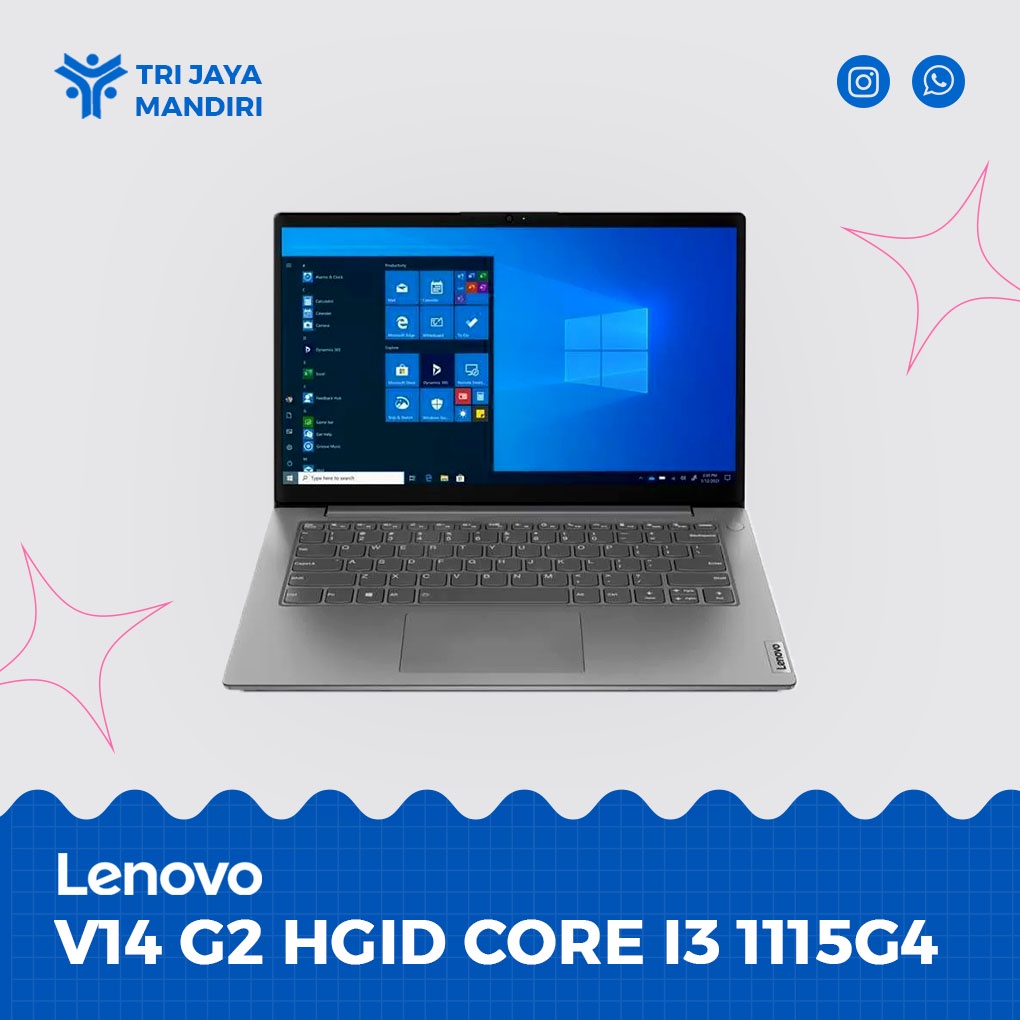 Jual Laptop Lenovo V14 G2 Hgid Intel Core I3 1115g4 Ram 4gb Ssd 256gb Nvidia Mx350 Windows 10