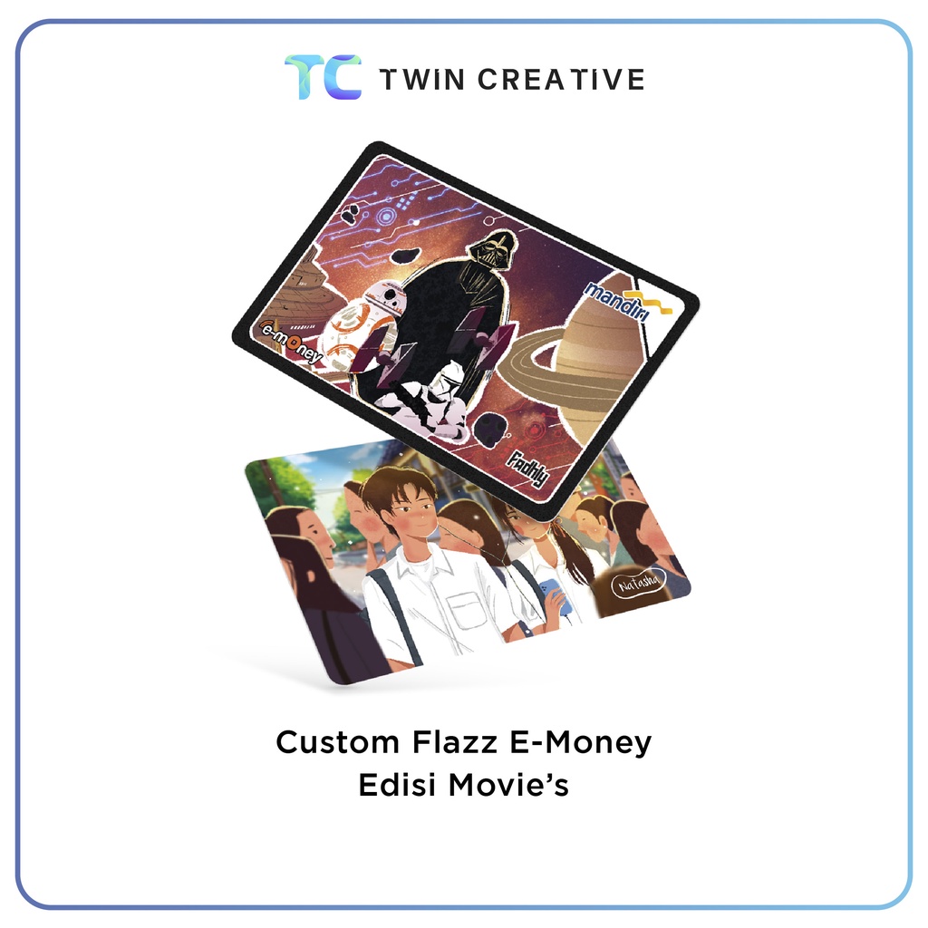 Jual E-Toll Emoney Mandiri Cetak Flazz BCA Gen 2 Tap Cash Card Print UV ...