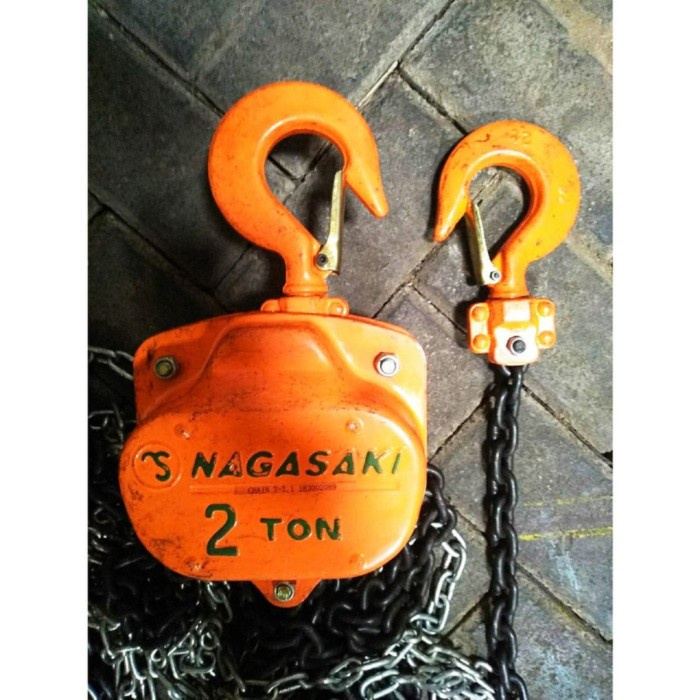 Jual Chain Block Takel Katrol 2 Ton X 5 Mtr Nagasaki Shopee Indonesia