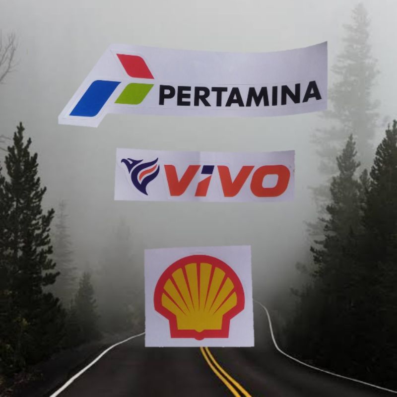 Jual Sticker stiker SPBU Logo Pertamina Vivo Shell | Shopee Indonesia