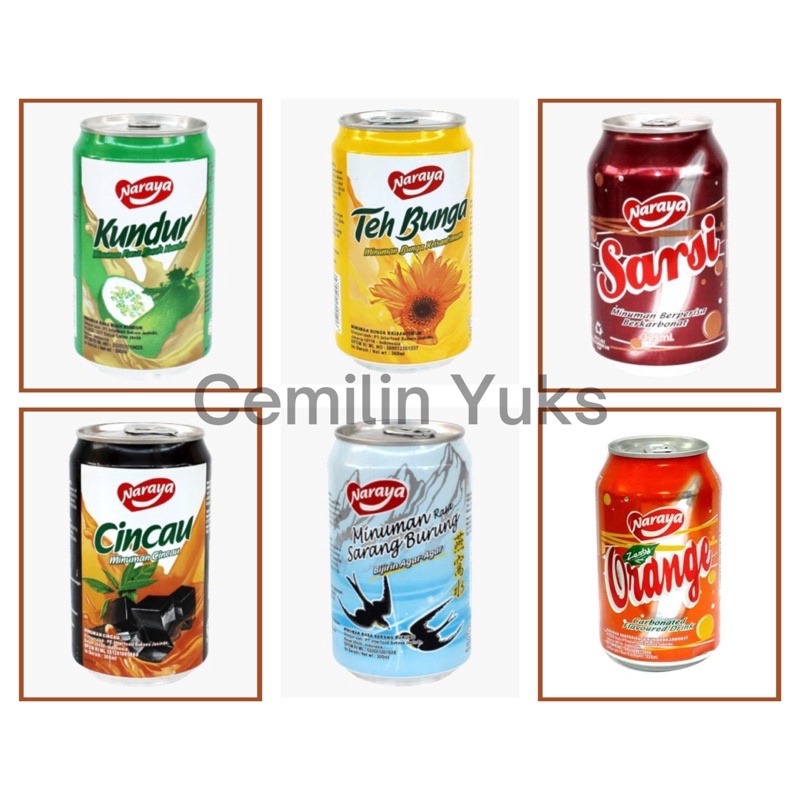 Jual Naraya Minuman Kaleng Chrysanthemum Teh Bunga Minuman Cincau