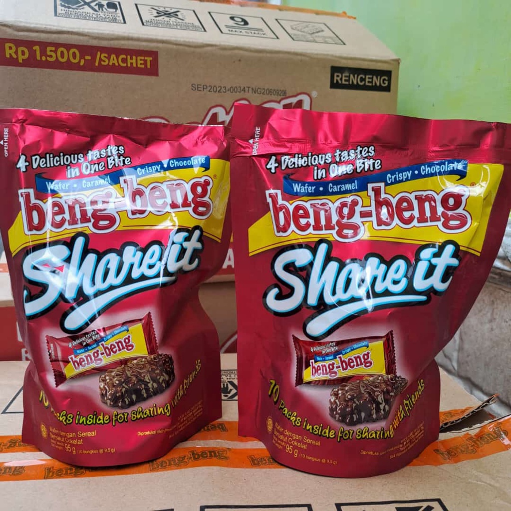 Jual Beng-beng Share It (1 pack isi 10pcs) | Shopee Indonesia