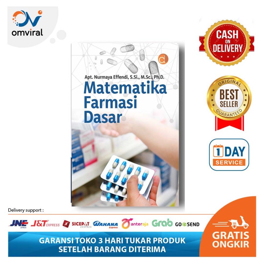 Jual Buku Matematika Farmasi Dasar Nurmaya Effendi Penerbit Buku ...