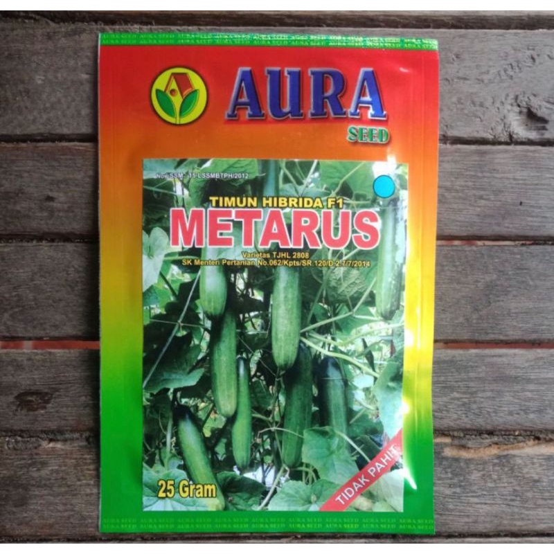 Jual Benih Timun Hibrida F1 METARUS Aura Seed 20 Gr | Shopee Indonesia