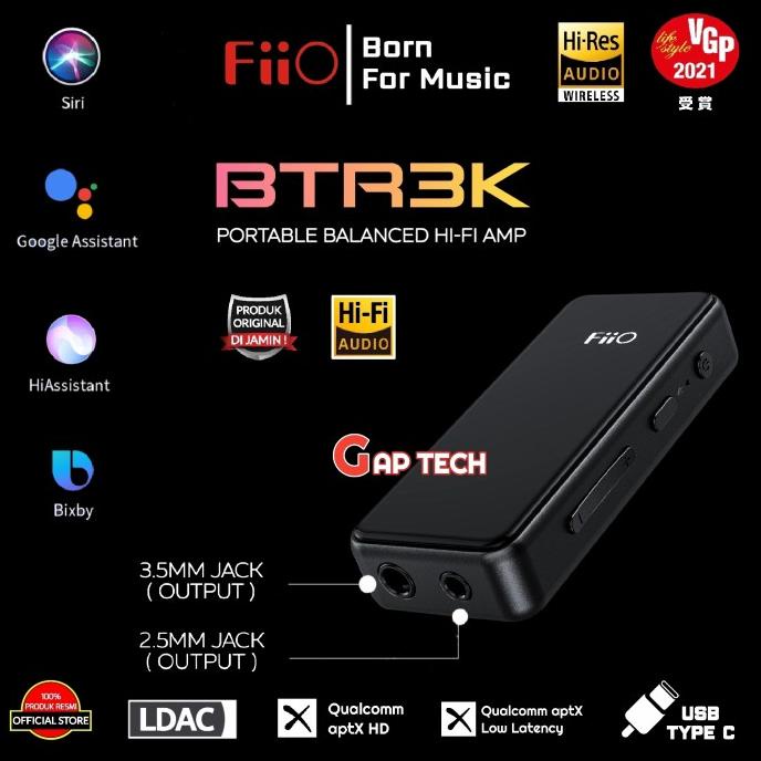 Jual FIIO BTR3K / BTR3 K / BTR 3K Portable Hi-Fi Bluetooth Amplifier ...