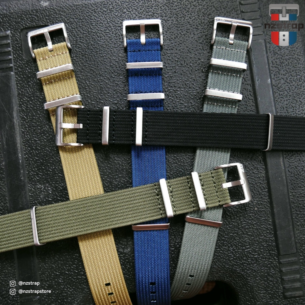 Jual Tali Jam Premium Ribbed Nylon Nato Strap Shopee Indonesia