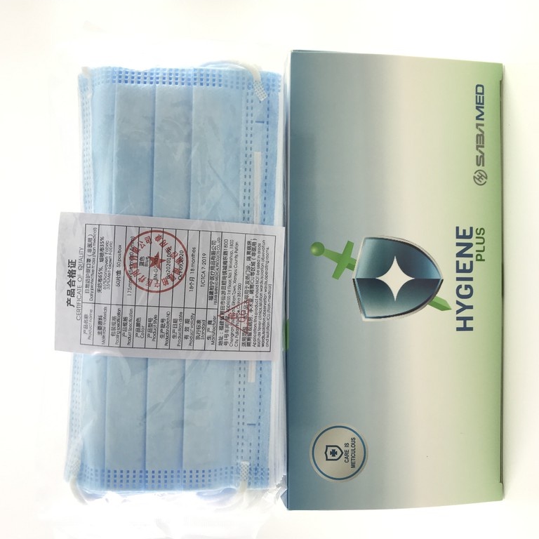 Jual Masker Hygen Plus 3-ply Mask Saba Smart Living | Bundle 2 Pack ...