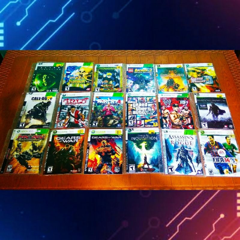 Jual Kaset xbox 360 second borongan Shopee Indonesia