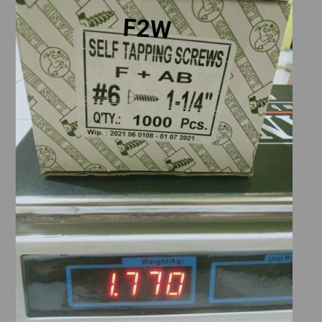 Jual SEKRUP TAPPING FAB 6 X 1-1/4
