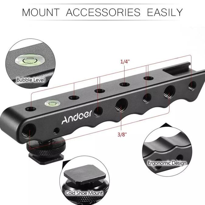 Jual andoer smallrig rig cage top handle stabilizing grip kamera camera ...