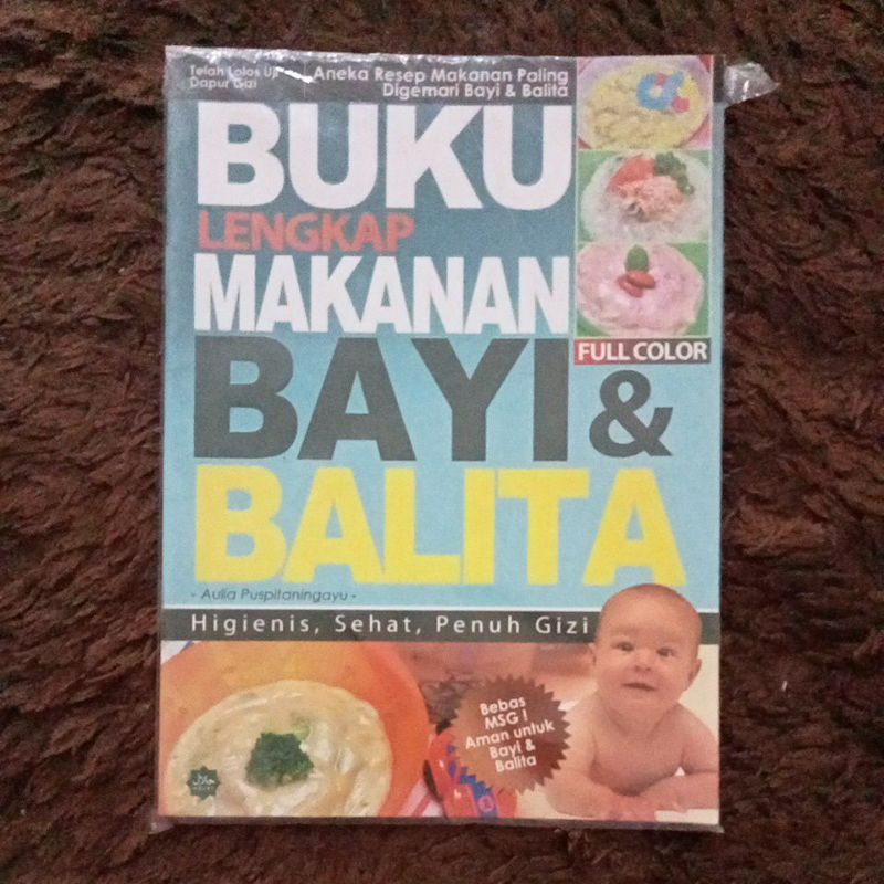 Jual Resep Makanan / Buku Lengkap Makanan Bayi Dan Balita (Original ...