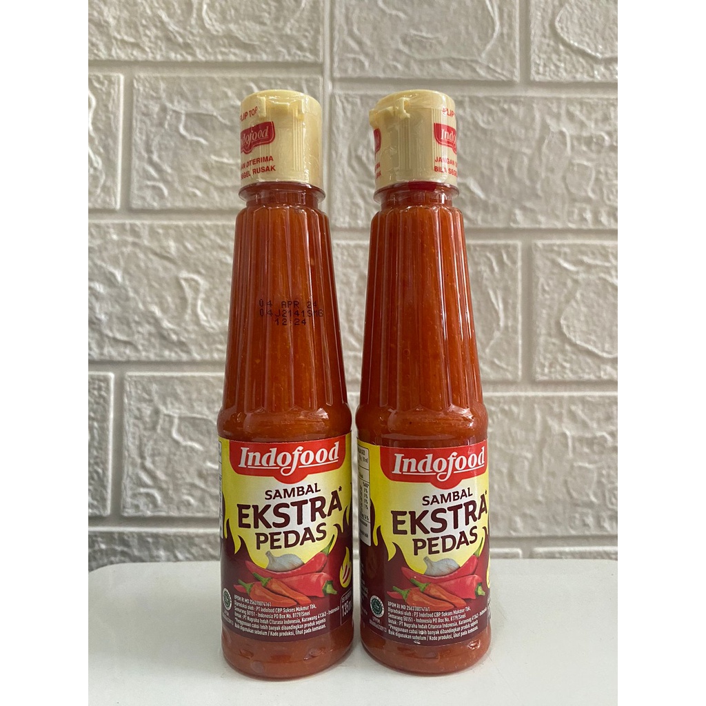 Jual Saus Sambal Extra Pedas Indofood 135 Ml Shopee Indonesia