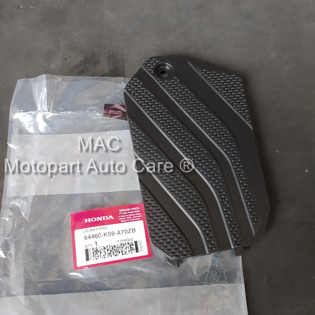 Jual Lid Battery Cover Tutup Aki Vario 150 New 2018 AHM 64460-K59-A70ZB