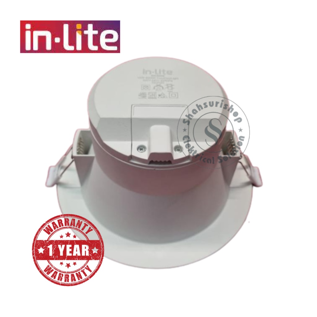 Jual IN-LITE INDS 606 LAMPU SPOT ROUND DOWNLIGHT LED 15 WATT 15W ...