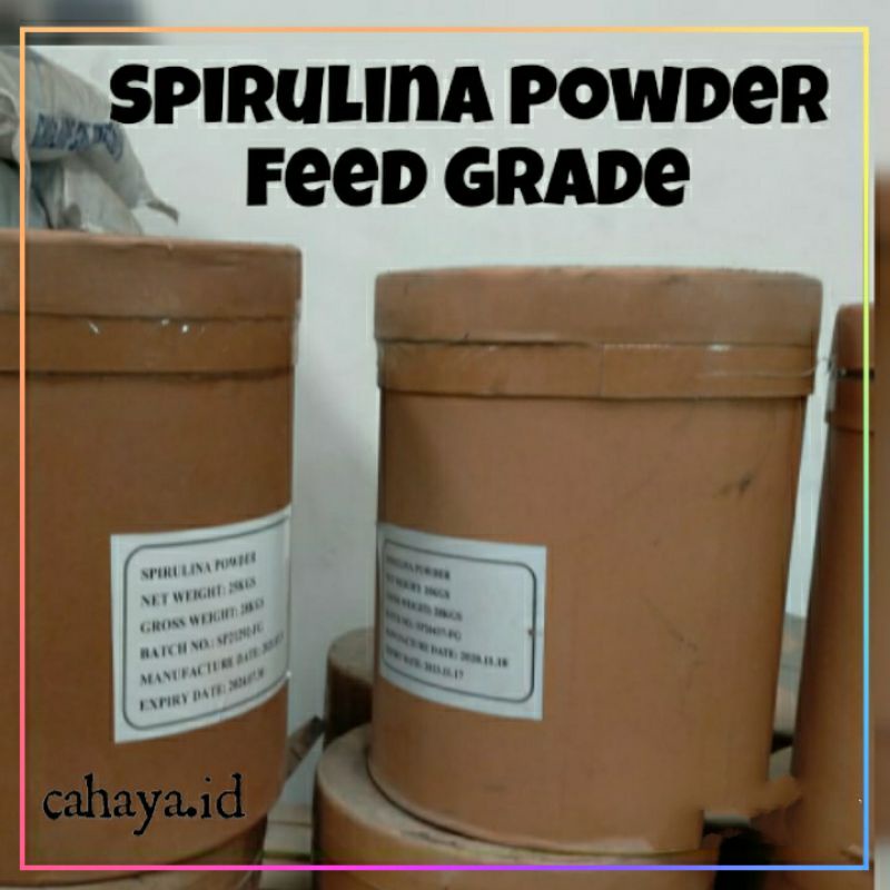 Jual Spirulina Powder 25kg Feed Grade Shopee Indonesia