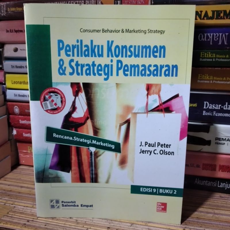 Jual Perilaku Konsumen Dan Strategi Pemasaran Edisi 9 Buku 1 By Paul ...