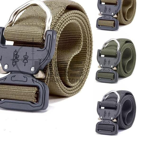 Jual Tactical Belt Metal Buckle Ikat Pinggang Tactical Besi Gesper