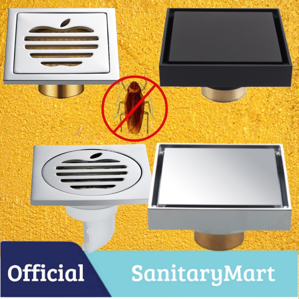Jual Saringan Got Stainless Anti Bau Serangga Kecoak Floor Drain Tebal ...