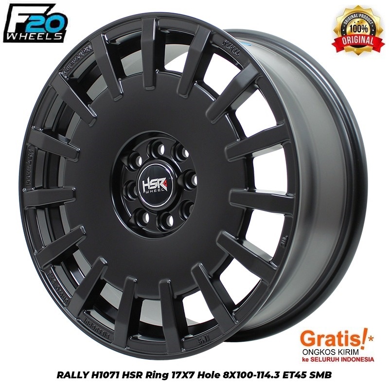 Jual Velg Terbaru Merrek Hsr Model Rally Ring Bisa Untuk Mobil