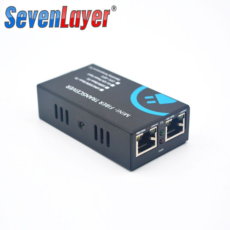 Jual Media Konverter 2 RJ45 1 SC 10/100M Fast Ethernet Switch Converter ...