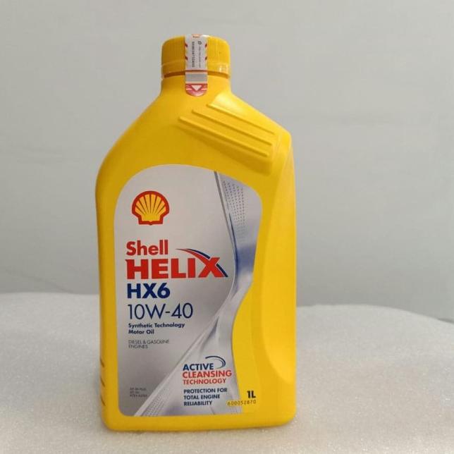 Jual Shell Helix HX6 10/40 Liter | Shopee Indonesia