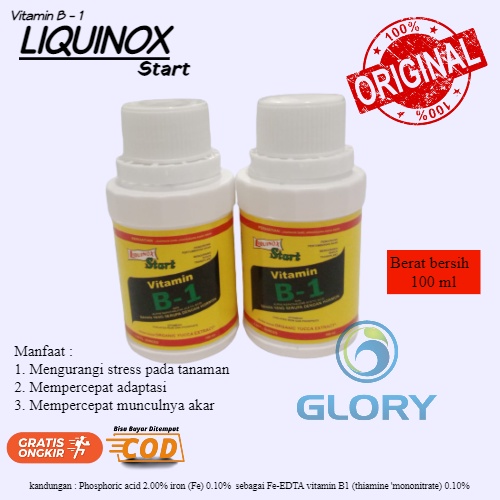 Jual Pupuk Vitamin Liquinox Start B 1 Untuk Tumbuhan Atau Anti Stres