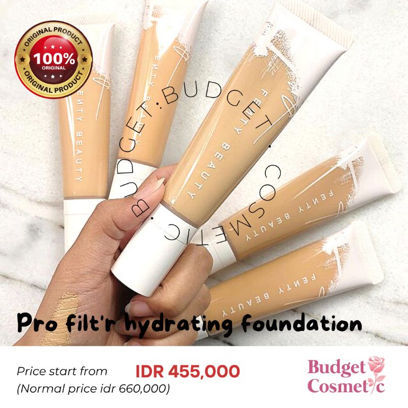 Jual [PASTI ORI] foundation F3NTY PRO FILT'R HYDRATING LONGWEAR