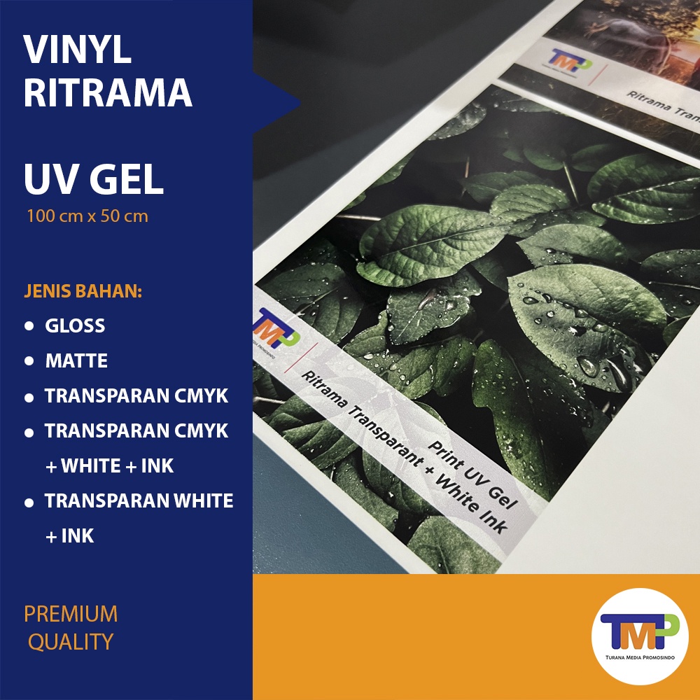 Jual Cetak UV Gel Sticker Vinyl Ritrama Waterproof Murah | Shopee Indonesia