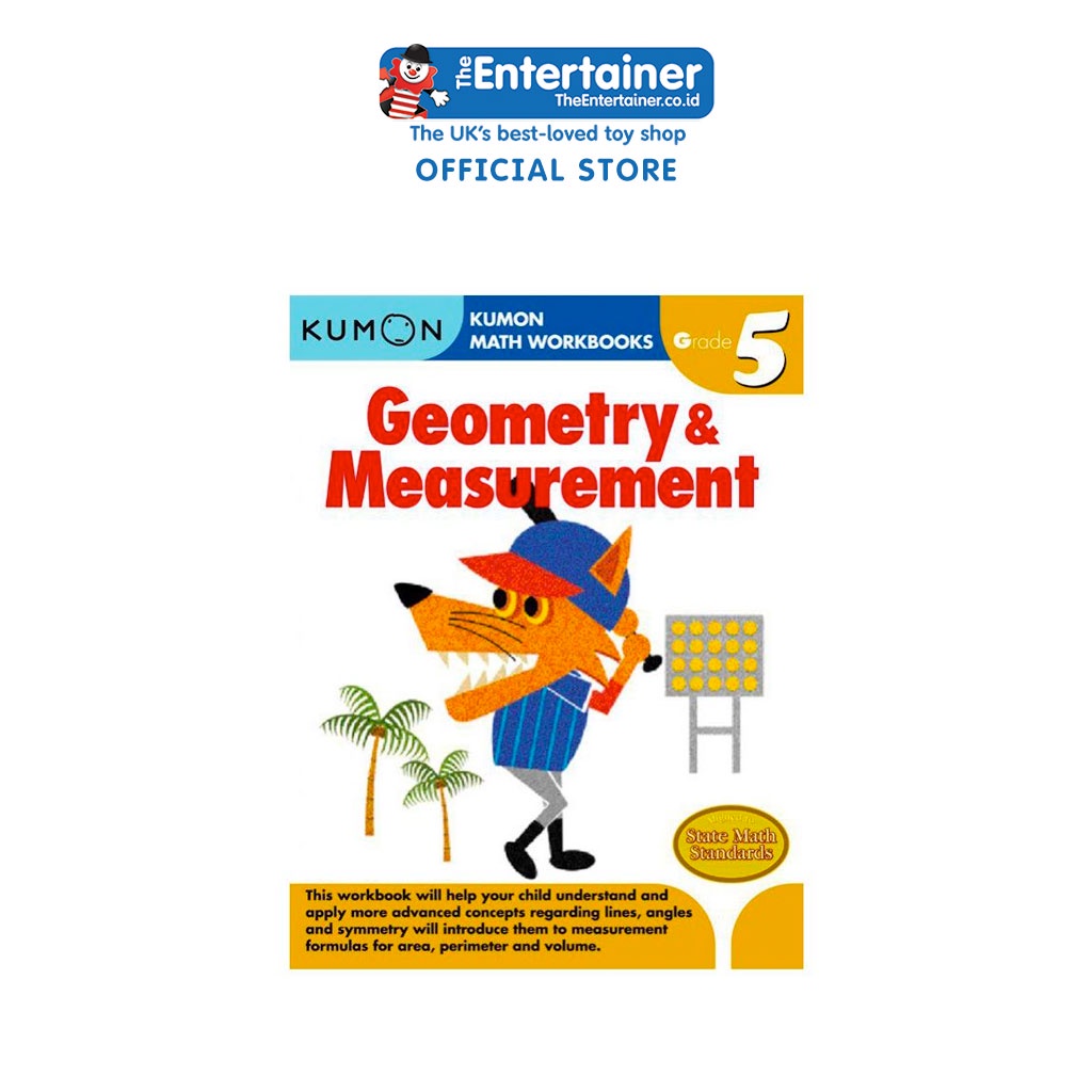 Jual Kumon Grade 5 Geometry And Measurement - Buku Edukasi Anak ...