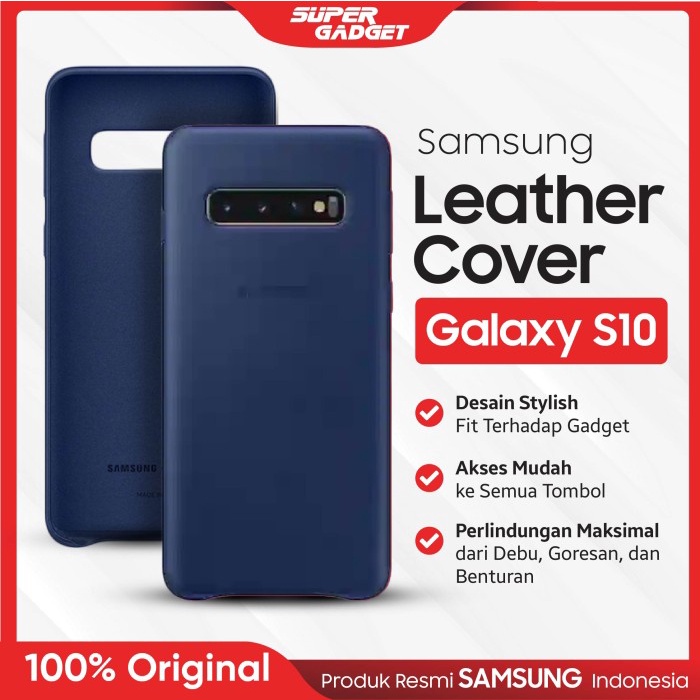 Samsung Leather Cover For Galaxy S10