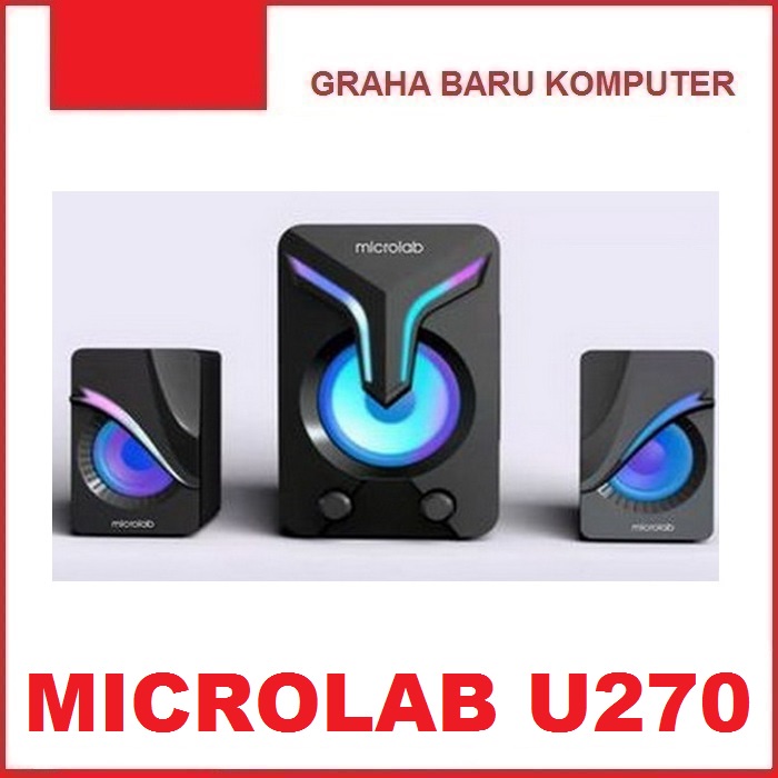 Jual Microlab U270 Speaker USB Speaker Komputer Speaker PC Speaker ...