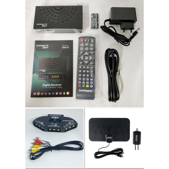 Jual STB Set Top Box Taffware Bien9 Digital Satellite TV Tuner Box ...