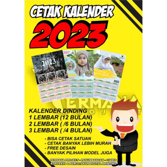 Jual Kalender Dinding ( 100pcs ) | Shopee Indonesia