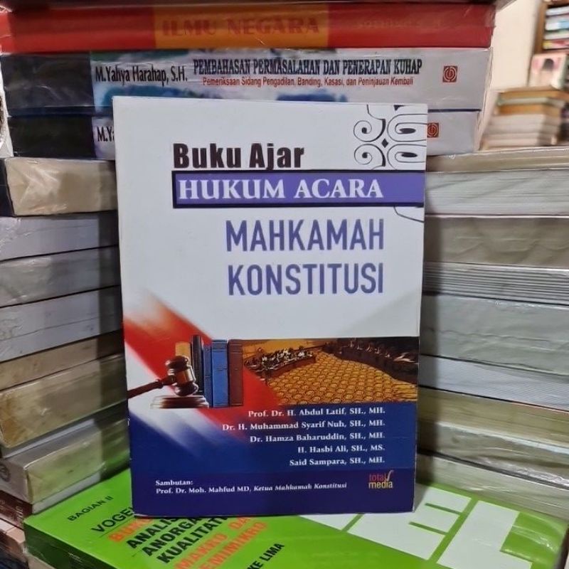 Jual Buku Ajar hukum acara mahkamah konstitusi by Prof Dr Abdul Latif ...