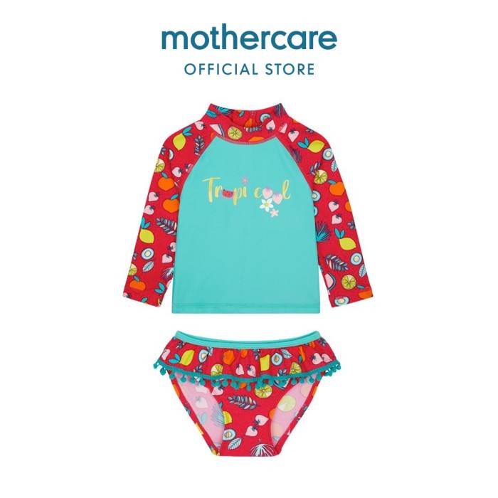 Jual Swim Mothercare Tropical Rash Vest & Bottom Set - Baju Renang ...