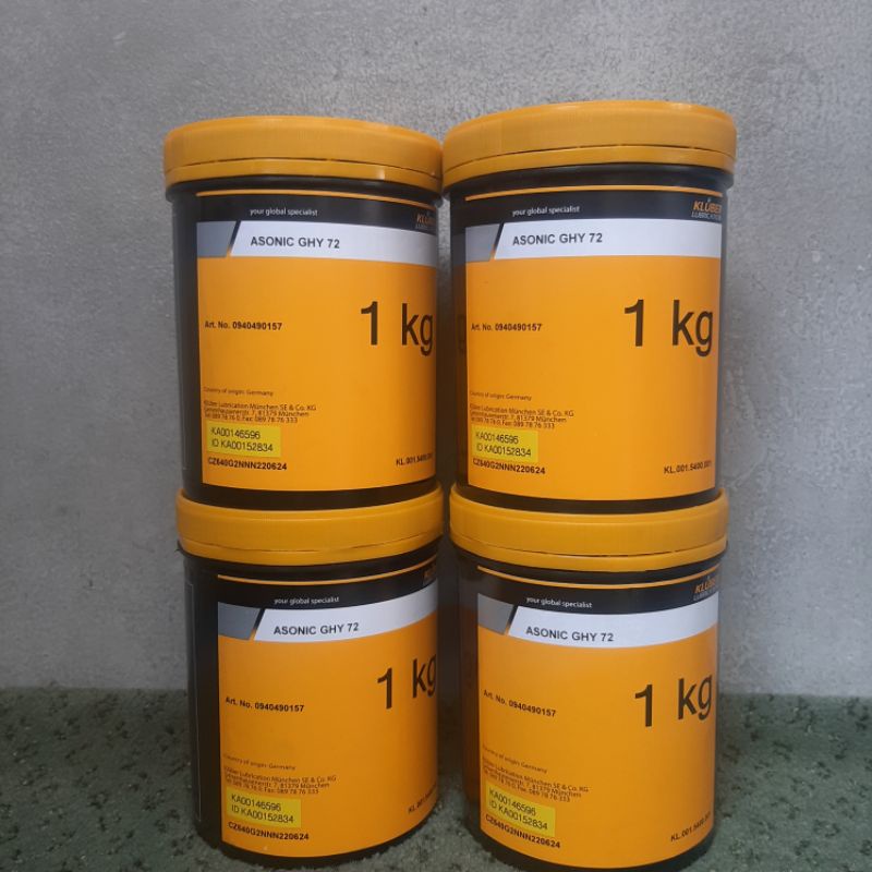 Jual KLUBER ASONIC GHY 72 GREASE BEARING ORIGINAL GERMANY Shopee