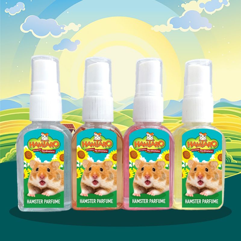 Jual HAMTARO Parfum Hamster Pewangi Hamster Penghilang Bau Hamster