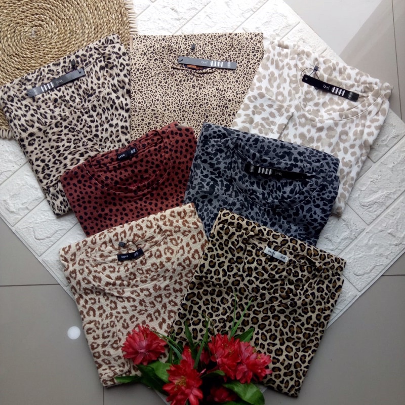 Jual KAOS RIB MOTIF LEOPARD DAN KEMEJA SALUR Shopee Indonesia