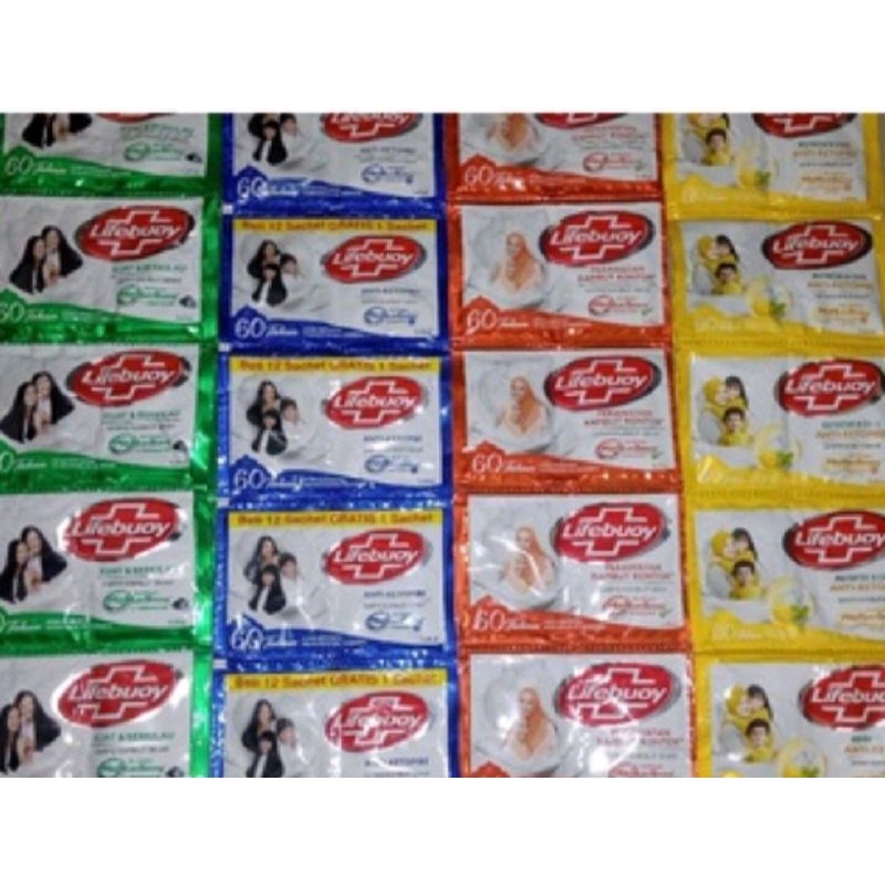 Jual Shampoo Lifebuoy 9ml X 12 24 Sachet Shopee Indonesia