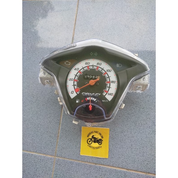 Jual speedometer spidometer honda beat fi 2013 original bekas copotan ...