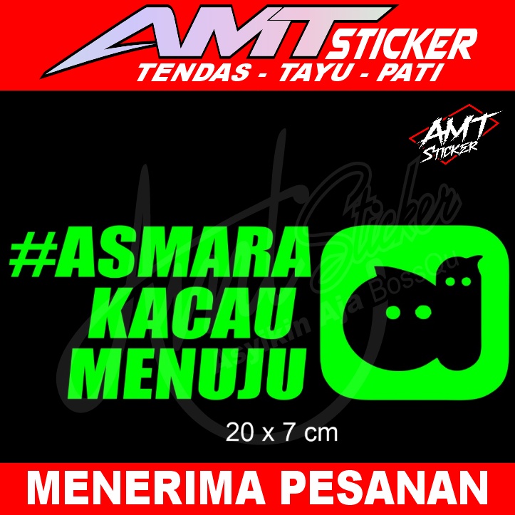 Jual STIKER ASMARA KACAU - STIKER CUTTING KEREN - STIKER CUTTING VIRAL ...