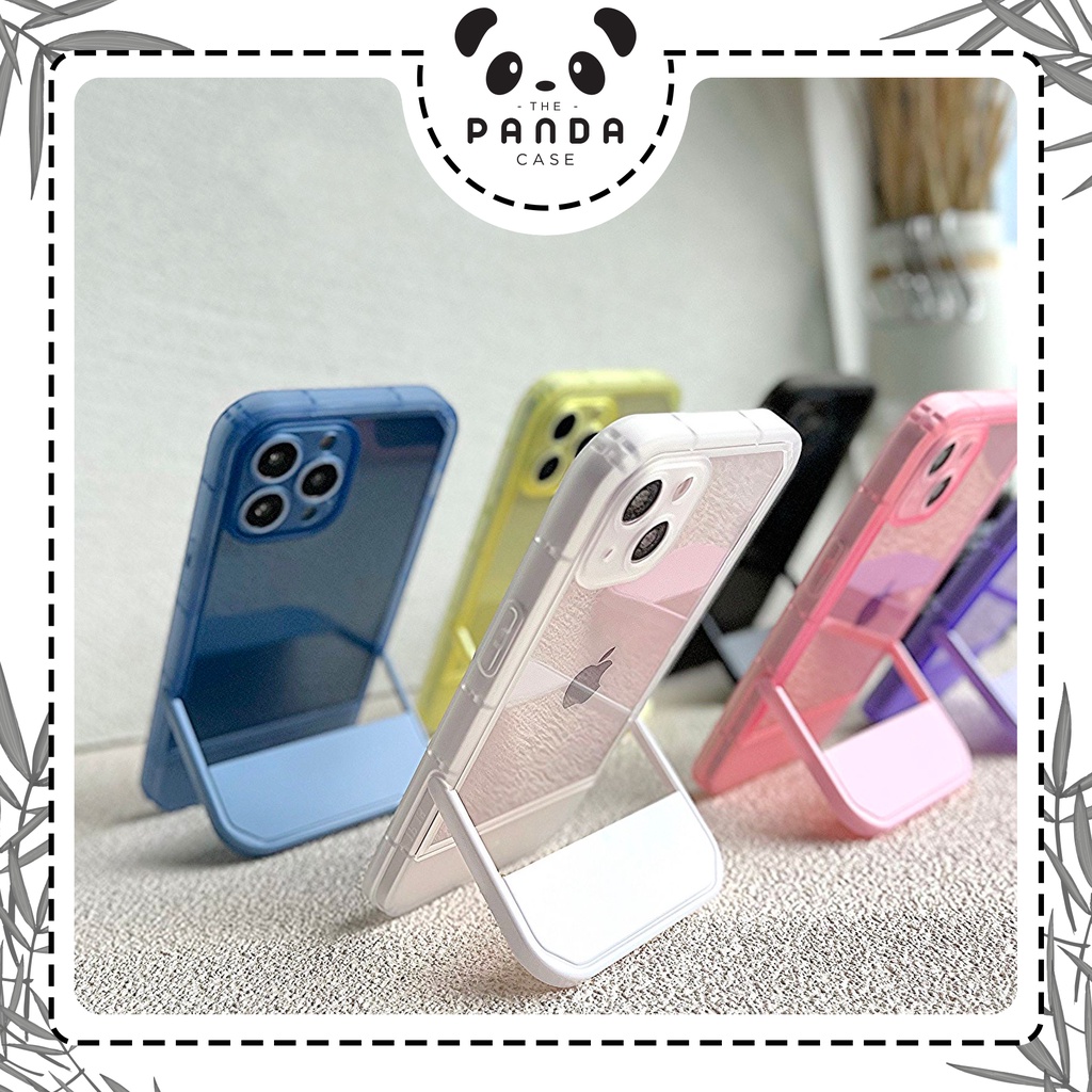 Jual [TPC] Holder Case IPHONE Stand Case Silicone Case Protection ...