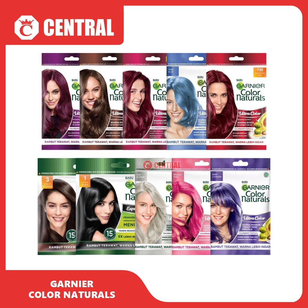 Jual GARNIER COLOUR NATURAL ULTRA & EXPRESS | Pewarna Rambut | Cat ...