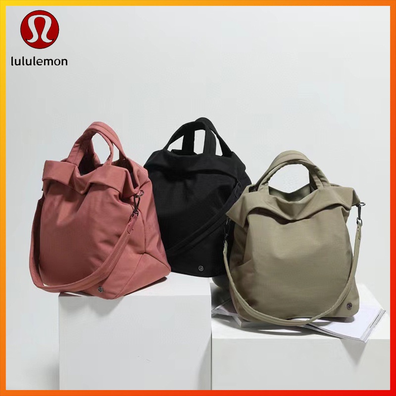 Jual HotSale Lululemon 19L fitness bag yoga sports handbag one shoulder  diagonal backpack