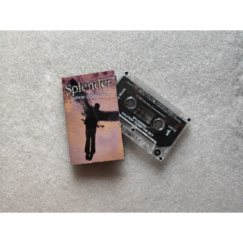 Jual kaset pita alternative rock grunge SPLENDER halfway down the sky