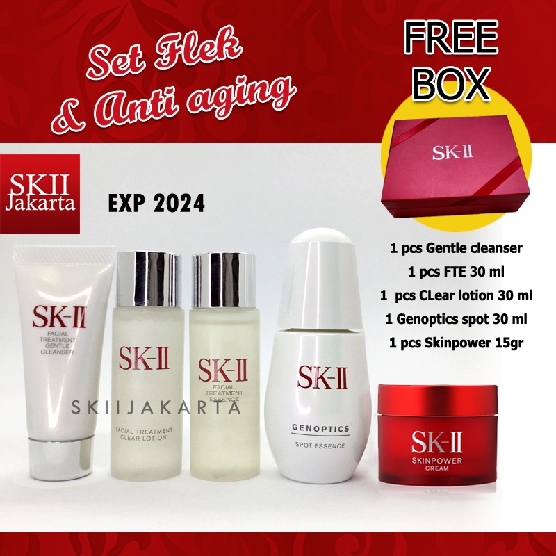 Jual SKII SK II SK2 FACIAL TREATMEN ESSENCE/ GENOPTICS SPOT ANTI FLEK ...