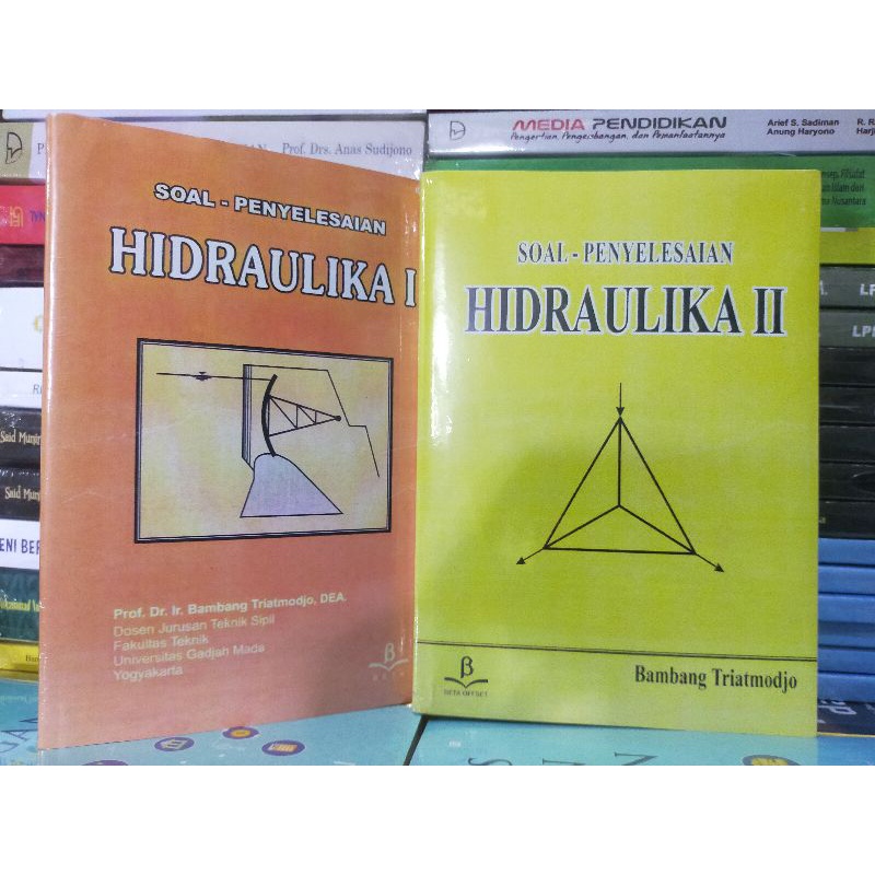 Jual Paket Buku Soal Hidraulika 1 & 2 - Bambang Triatmodjo | Shopee ...